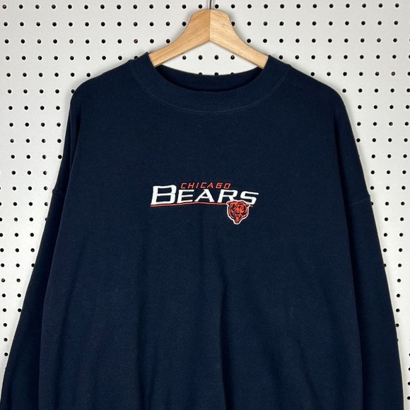 NFL Other - Chicago Bears Vintage Stitched SOFT Crewneck Sweatshirt NFL Pullover Size XL